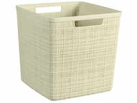 CURVER Aufbewahrungsbox »Cube«, BxHxL: 28 x 27 x 28 cm, Kunststoff - weiss