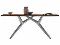 SIT Tischgestell »TOPS&TABLES«, HxT: 72 x 71 cm, Holz - silberfarben