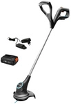 GARDENA Akku-Trimmer &raquo;Ready-To-Use Set&laquo;, schwarz-silber - grau