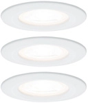 PAULMANN Einbauleuchte, 6,5 W, Einbautiefe: 7,5 cm - weiss