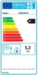 PEGASO Pelletofen &raquo;MADISON 5&laquo;, wei&szlig;, Metall, 5,2 kW - weiss