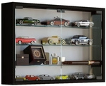 VCM Vitrine &raquo;Mandosa M&laquo;, BxH: 60 x 40 cm, Holzwerkstoff/Glas - schwarz