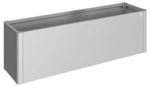 BIOHORT Pflanzbeet &raquo;Belvedere MIDI&laquo;, silber-metallic, Metall - silberfarben