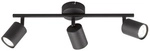 Fischer & Honsel Deckenleuchte &raquo;Vano&laquo;, Metall, 4 W - schwarz