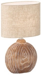 Fischer & Honsel Tischleuchte &raquo;Tobse&laquo;, BxH: 13 x 39 cm, E14 - braun
