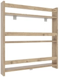VCM Wandregal &raquo;Kidos&laquo;, BxHxL: 70 x 80 x 10 cm, Holzwerkstoff - beige
