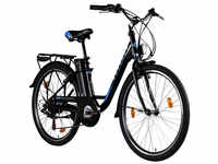 ZÜNDAPP E-Bike 26 Zoll, RH: 43 cm, 6-Gang - schwarz