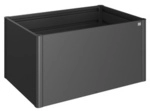 BIOHORT Hochbeet, 1,06 l, rechteckig - grau