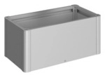 BIOHORT Pflanzbeet &raquo;Belvedere MINI&laquo;, silber-metallic, Metall - silberfarben