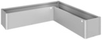 BIOHORT Pflanzbeet &raquo;Belvedere MINI&laquo;, silber-metallic, Metall - silberfarben