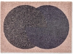 SCH&Ouml;NER WOHNEN KOLLEKTION T&uuml;rmatte, Halbkreis, LxB: 67x100 cm, beigefarben