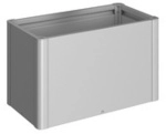 BIOHORT Pflanzbeet &raquo;Belvedere MIDI&laquo;, silber-metallic, Metall - silberfarben