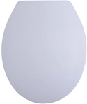 CORNAT WC-Sitz &raquo;CETINA&laquo;, Duroplast, oval - grau