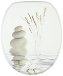 Sanilo WC-Sitz &raquo;Balance&laquo;, LxBxH: 48 x 37,7 x 5,5 cm, Holz - weiss