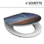 SCH&Uuml;TTE WC-Sitz, mit Absenkautomatik, oval, MDF - bunt