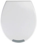 WENKO WC-Sitz &raquo;Secura&laquo;, Breite: 370 mm, oval, Duroplast - weiss