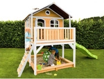 AXI Spielturm &raquo;Marc&laquo;, BxHxT: 432 x 293 x 212 cm, Holz, braun/wei&szlig;/lindgr&uuml;n