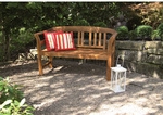acamp&reg; Gartenbank &raquo;BATAM&laquo;, Holz, 2-Sitzer, BxHxT: 130 x 80 x 50 cm - braun