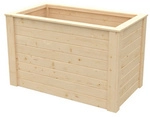 KIEHN-HOLZ Hochbeet, BxHxL: 64,5 x 69 x 114 cm, Holz - beige