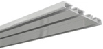 GARDINIA Vorhangschiene, wei&szlig;, Aluminium - weiss