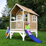 AXI Spielturm &raquo;Tom&laquo;, BxHxT: 287 x 231 x 191 cm, Holz, braun/wei&szlig;/blau