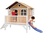 AXI Spielturm &raquo;Stef&laquo;, BxHxT: 349 x 233 x 212 cm, Holz, braun/wei&szlig;/blau