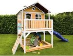 AXI Spielturm &raquo;Marc&laquo;, BxHxT: 432 x 293 x 212 cm, Holz, braun/wei&szlig;/blau