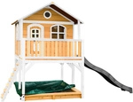 AXI Spielturm &raquo;Marc&laquo;, BxHxT: 432 x 293 x 212 cm, Holz, braun/wei&szlig;/grau