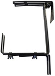 SIENA GARDEN Blumenkastenhalter, 2 St&uuml;ck, 3-fach verstellbar, anthrazit - grau