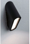 PAULMANN Hauswandleuchte, BxHxT: 6,4 x 24,2 x 6,4 cm, Aluminium - grau
