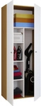 VCM Schrank &raquo;Vandol II&laquo;, BxHxL: 39 x 178 x 70 cm, Holzwerkstoff - braun