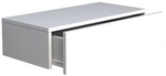 VCM Wandregal &raquo;Usal&laquo;, BxHxL: 60 x 15 x 30 cm - weiss