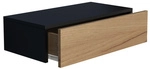 VCM Wandregal &raquo;Usal&laquo;, BxHxL: 60 x 15 x 30 cm - schwarz