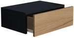 VCM Wandregal &raquo;Usal&laquo;, BxHxL: 45 x 15 x 30 cm - schwarz
