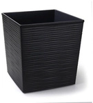SIENA GARDEN Pflanzgef&auml;&szlig; &raquo;Biron&laquo;, &Oslash;: 25 cm, Kunststoff - grau