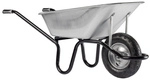 Haemmerlin Schubkarre &raquo;Aktiv&laquo;, aluminium, 120 l - silberfarben