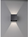 Fischer & Honsel Wandleuchte &raquo;Wall&laquo;, Metall, 3 W - schwarz