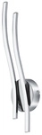 EGLO Wand-/Deckenleuchte &raquo;VALMORA&laquo;, Aluminium, 3000K - silberfarben