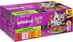 WHISKAS Katzen-Nassfutter &raquo;Tasty Mix&laquo;, 40 x 85 g, Chefs Choice in Sauce - lila