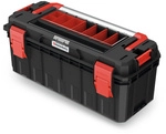 PROSPERPLAST Werkzeugkiste &raquo;X Block Solid&laquo;, BxHxT: 650 x 280 x 280 mm, wasser- und
