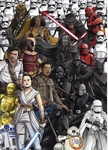 KOMAR Vliestapete &raquo;Star Wars Retro Cartoon&laquo;, bunt, glatt