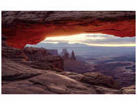 KOMAR Vliestapete »Mesa Arch«, Breite 450 cm, seidenmatt - bunt