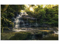 KOMAR Vliestapete »Golden Falls«, Breite 450 cm, seidenmatt - bunt