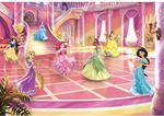 KOMAR Papiertapete &raquo;Princess Glitzerparty&laquo;, Breite: 368 cm, inkl. Kleister - bunt