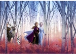 KOMAR Papiertapete &raquo;Frozen Friends forever&laquo;, Breite: 368 cm, inkl. Kleister - bunt