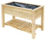 Westmann Hochbeet &raquo;Emily&laquo;, LxBxH: 120 x 56 x 75 cm, mit Ablage - beige