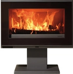 PANADERO Kaminofen &raquo;Maja-S&laquo;, schwarzmetallic, Stahl, 7 kW
