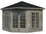PALMAKO Pavillon &raquo;Melanie&laquo;, quadratisch mit Ausschnitt, BxHxT: 280 x 297 x 280 cm -