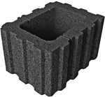 EHL Ratioflor, BxHxL: 40 x 25 x 30 cm, Beton - grau
