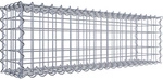 Gabiona Spiralgabione, LxHxT: 100 x 30 x 20 cm - silberfarben